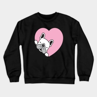 Cute little puppy wants to play with you Crewneck Sweatshirt